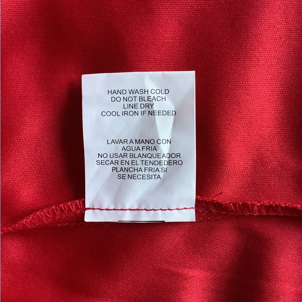 CITY TRIANGLES JUNIORS RED DRESS - SIZE 5 - Picture 7 of 7